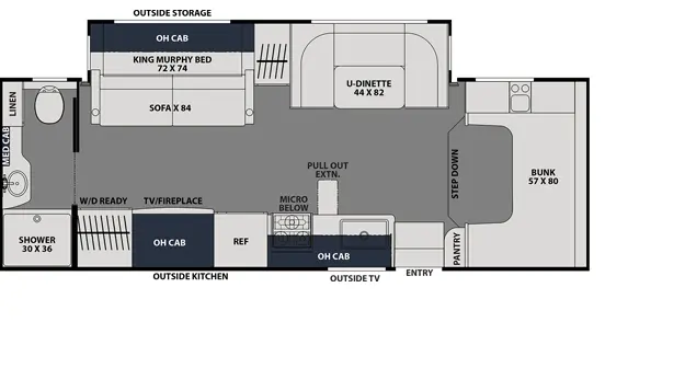 260MB - Ford F450 Floorplan Image